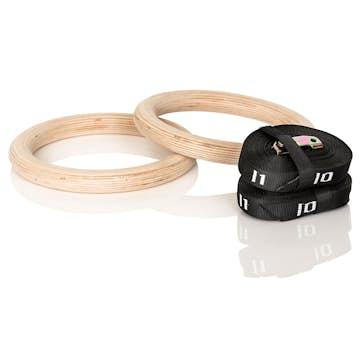 Gymnastikring Gymstick Wooden Power Rings